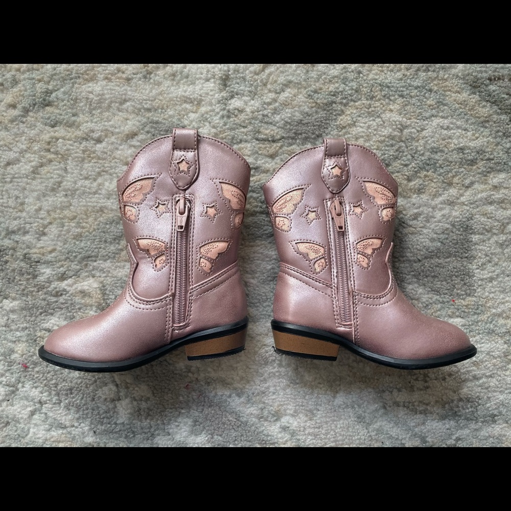 Pink Toddler cowboy boots / Cat & Jack / size 6